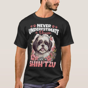 T-shirt Jamais un Shih Tzu Hsi Shih Chien