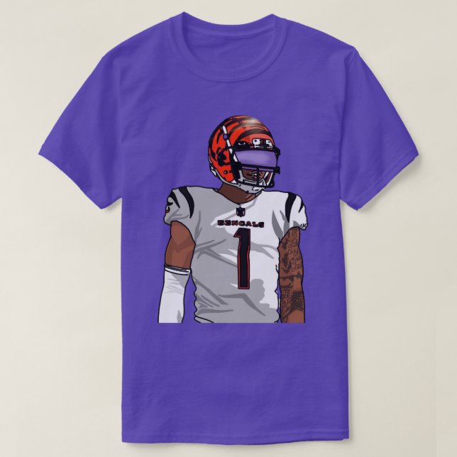T-shirt Jamar Chase Griddy (Design devant)