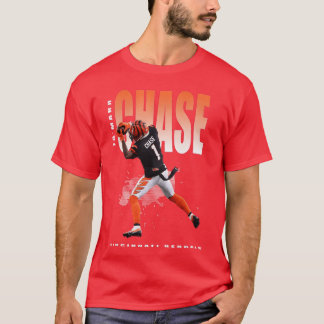 T-shirt Jamarr Chase Cincinnati BengalsH2 Sport 142 rétro