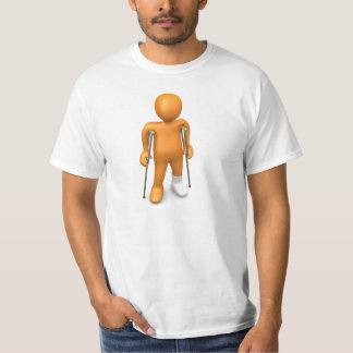 T-shirt Jambe cassée