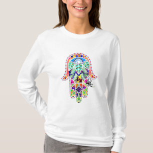 T-shirt Jambe longue T à paupières