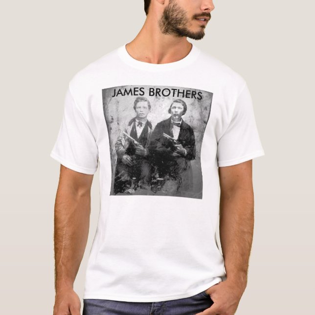 T-SHIRT JAMES BROTHERS (Devant)