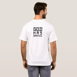 T-shirt James "Dios ha concedido"