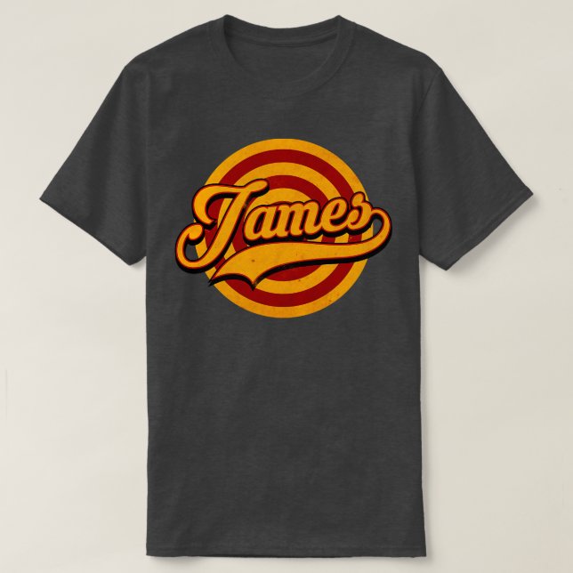 T-shirt James est le nom (Design devant)