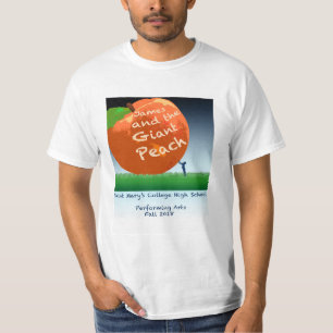 T-shirt James et l'automne géant 2018 STMCHS de pêche