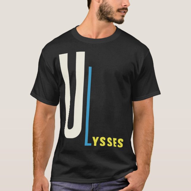 T-shirt James Joyce Ulysses boy (Devant)
