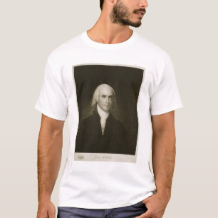 T-shirt James Madison, 4ème Président des États-Unis