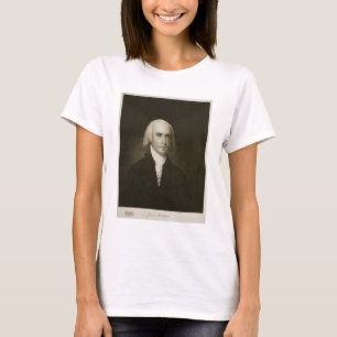 T-shirt James Madison, 4ème Président des États-Unis