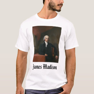 T-shirt james_madison_by_gilbert_stuart, James Madison,…