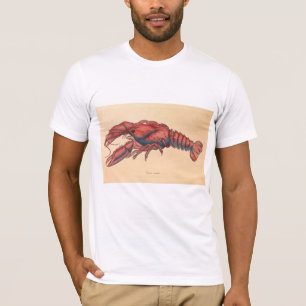 T-shirt James Sowerby Homard serbé