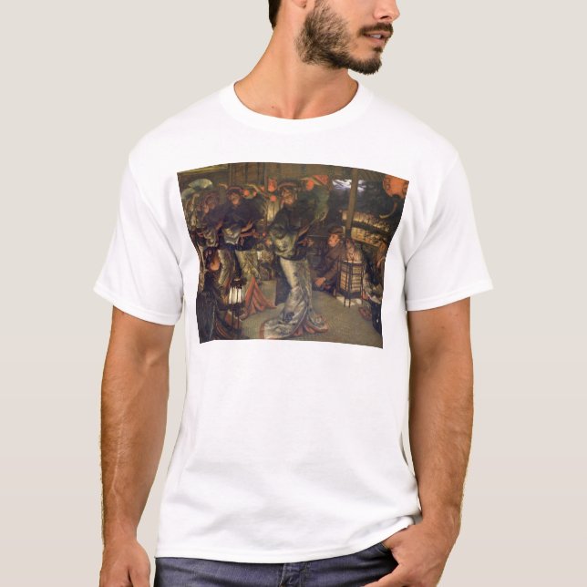 T-shirt James Tissot | le fils prodigue dans une terre (Devant)