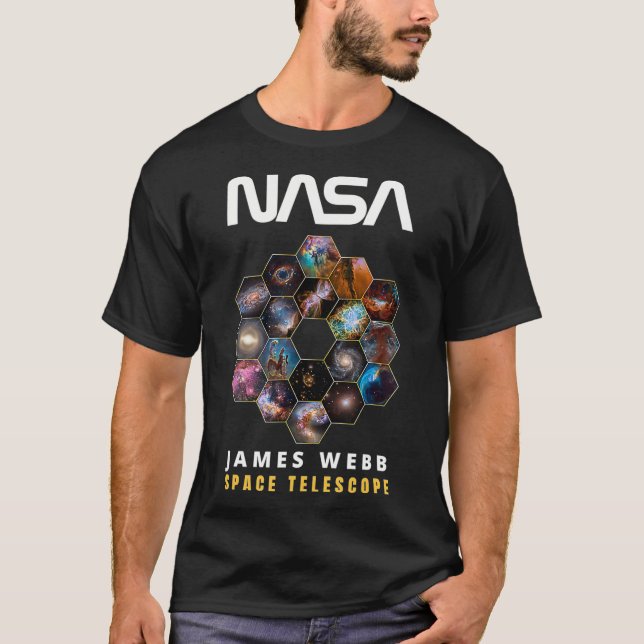 T-shirt James Webb Space Telescope  (Devant)