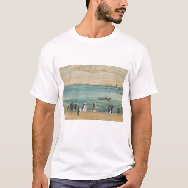 T-shirt James Whistler - Southend Pier (Devant)