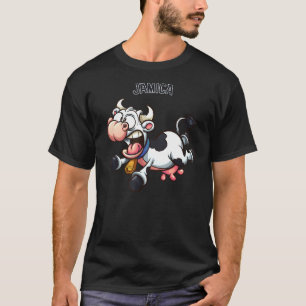 T-shirt Jamica Vermont Vache Folle