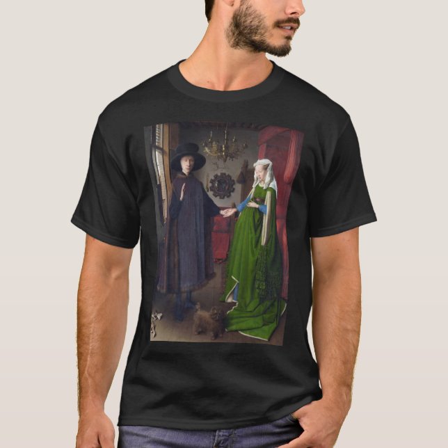 T-shirt Jan Van Eyck - Giovanni Arnolfini Et Sa Mariée (Devant)