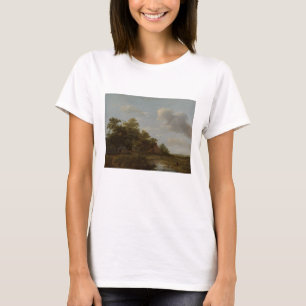 T-shirt Jan Vermeer van Haarlem, Paysage avec une ferme
