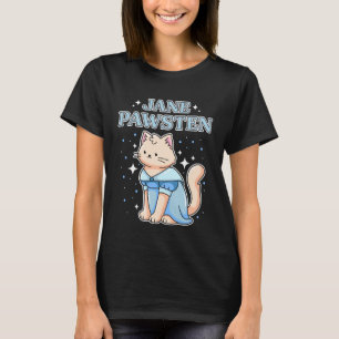 T-shirt Jane Pawsten Régence Chat Classique Amour Litterai