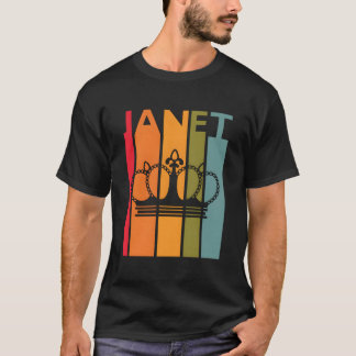T-shirt Janet For First Name Janet