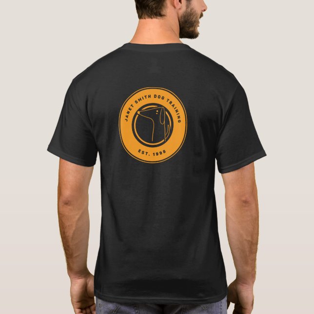 T-shirt Janet Smith Entraînement Chien T Chemise (Dos)