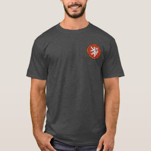 T-shirt Janv. Zizka/manteau de la Bohême de chemise de