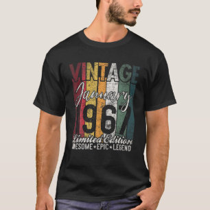 T-shirt Janvier 1967 54E Cadeau Anniversaire 54 Ans Vinta