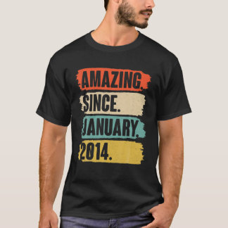 T-shirt Janvier Anniversaire Cadeau Vintage - Extraordinai