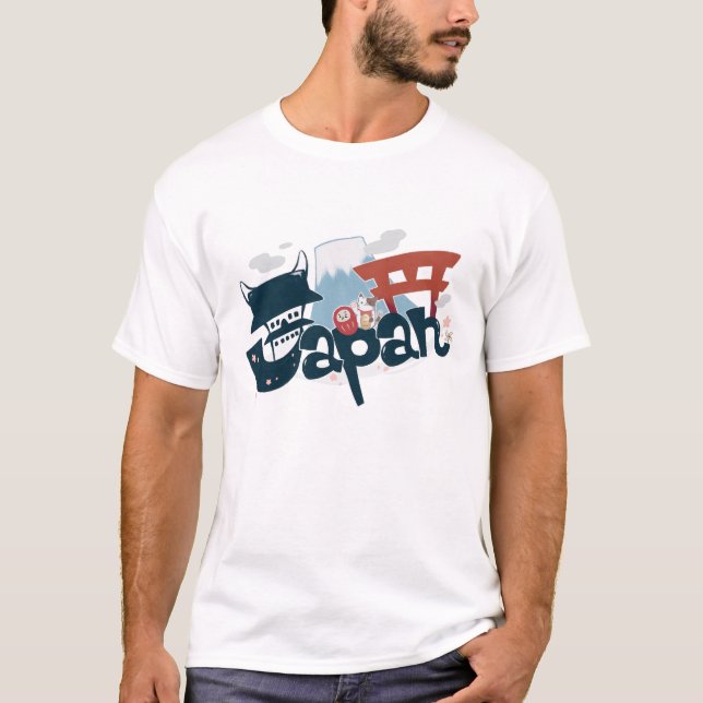 T-shirt Japan logo (Devant)