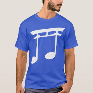 T-shirt Japan Song Musical Note Temple Zen par Tobe Fonsec