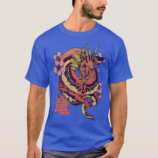 T-shirt Japanese Dragon Sakura