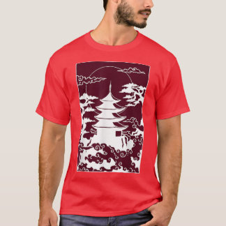 T-shirt Japanese Garden Japanese Torii Japan Samurai 5