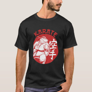 T-shirt Japanese Karate Turtle - Funny Martial Arts Karate