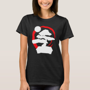 T-shirt Japon bouddhiste Bonsai culture japonaise Bonsai T