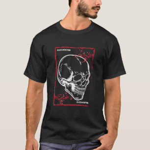 T-shirt Japon Démon Crâne Diable Visage Vaporwave Aestheti