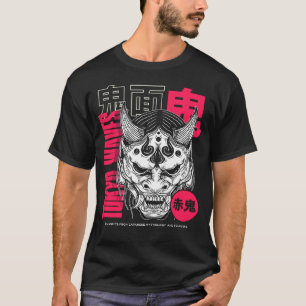 T-shirt Japon Demon Hanya Oni Masque Japonais Pride Tokyo
