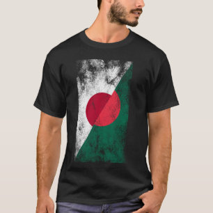 T-shirt Japon Drapeaux du Bangladesh - Japonais Bangladesh