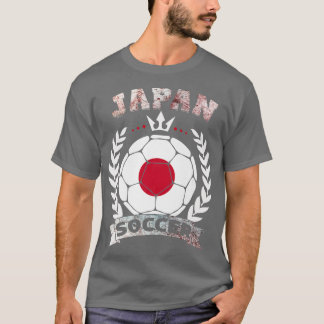 T-shirt Japon Fans de football Jersey Drapeau Japonais Foo