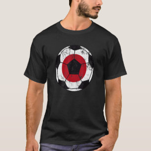 T-shirt Japon Football Japon Drapeau Football 1