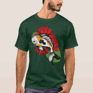 T-shirt Japon Koi Fish Art japonais