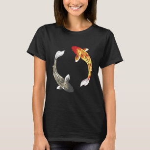 T-shirt Japon Koi Japonais Poisson Fleur de cerise 75
