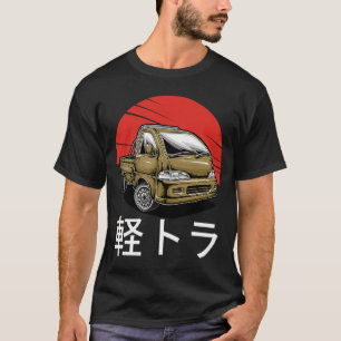 T-shirt Japon Mini Camion Kei voiture taxi sur Compact 4wd