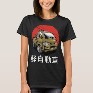 T-shirt Japon Mini Camion Kei voiture taxi sur Compact 4wd