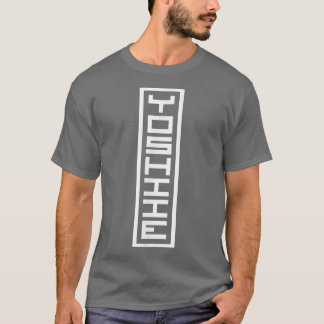 T-shirt Japon Nom japonais Yoshiie Hanko Signature inkan