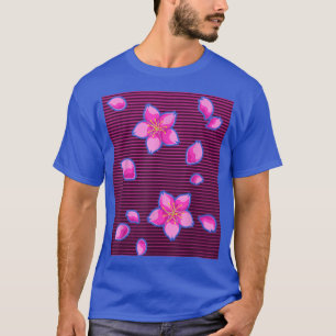 T-shirt Japon Sakura Flower Blossom 80s Vaporwave Cherry B