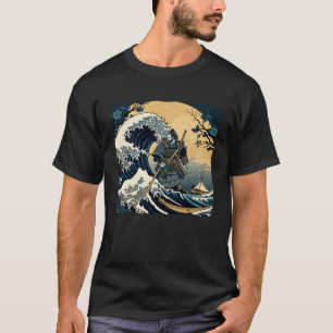 T-shirt Japon Samurai Retro Vintage Sword Warrior Japonais