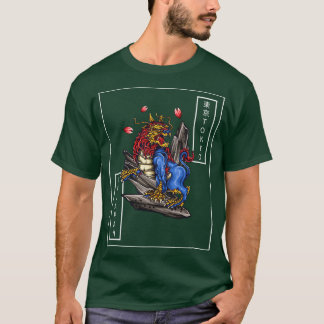 T-shirt Japon Tokyo Dragon