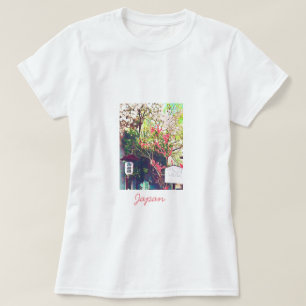 T-shirt Japon Voyage lanterne sakura