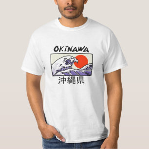 T-shirt Japon Wave Beach Okinawa