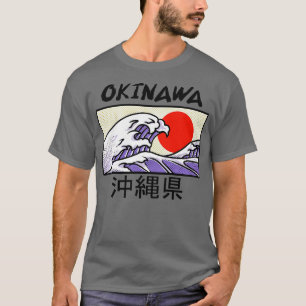 T-shirt Japon Wave Beach Okinawa