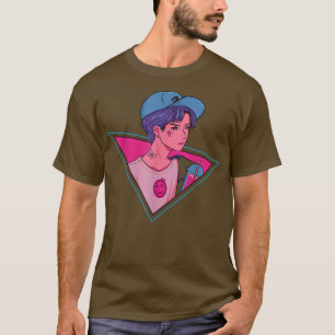 T-shirt Japonais adolescent Boy Anime Manga Graphisme Art