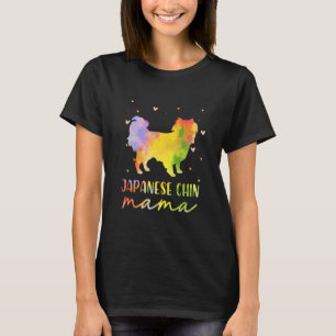 T-shirt Japonais Chin Maman coloré Japonais